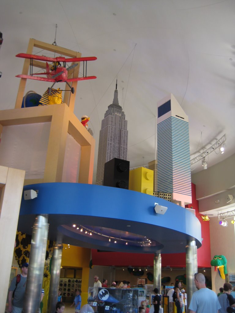 The LEGO Imagination Center, Downtown Disney, Disneyland, California by KatieFeldmom