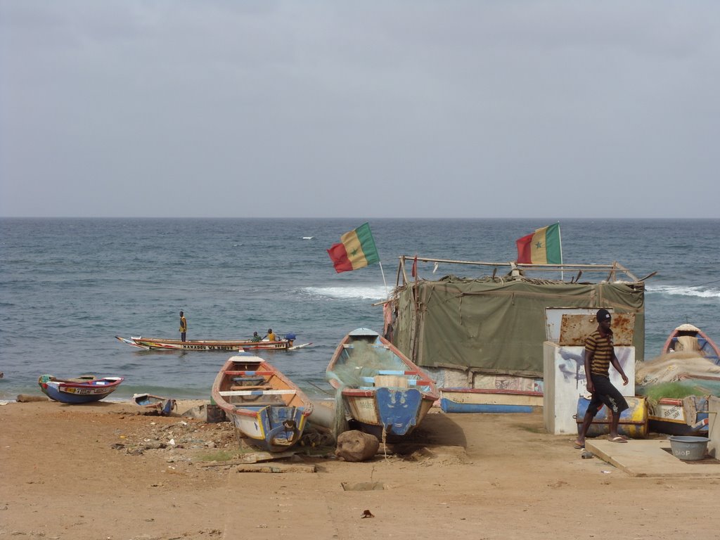 Fishing Village in Dakar by TravelingV