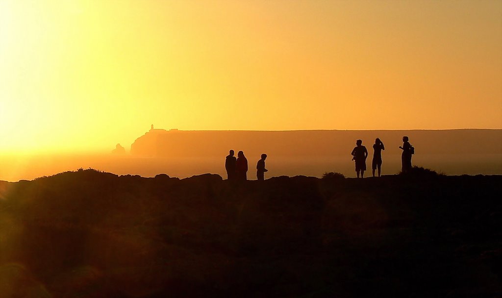 Sagres. Vista del Faro del Cabo San Vicente by Carlos Duclos