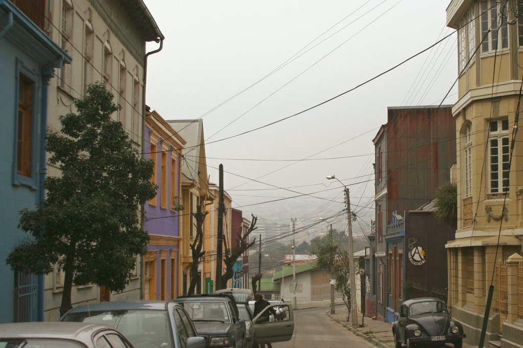 Calle Lautaro Rosas by M. G. Torres Portol1…