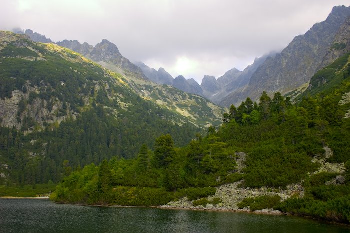 Popradské pleso by Dalibor Kállay