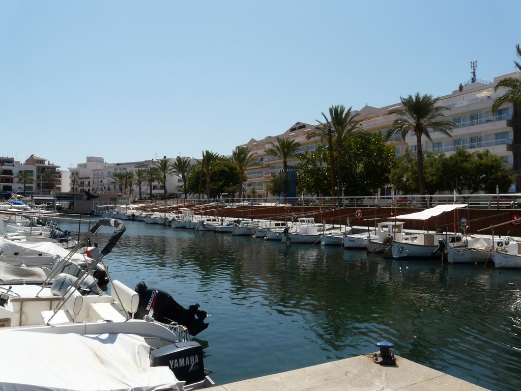 Boats Lined Up by anttaffwales