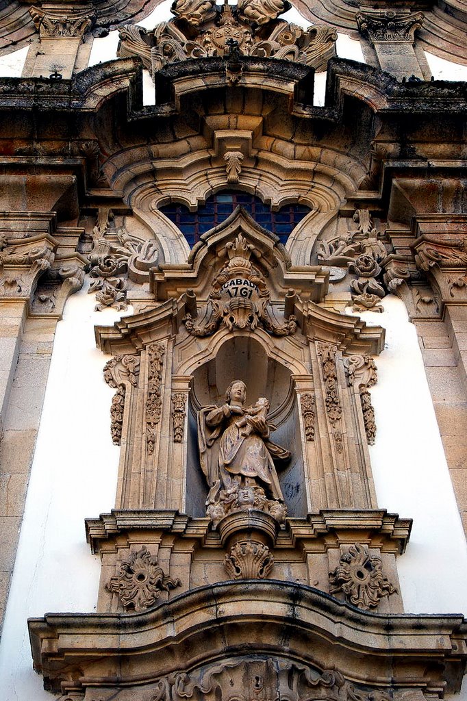 Iglesia de Nuesta Señora de los Remedios,Lamego, Portugal by Antonio Alba