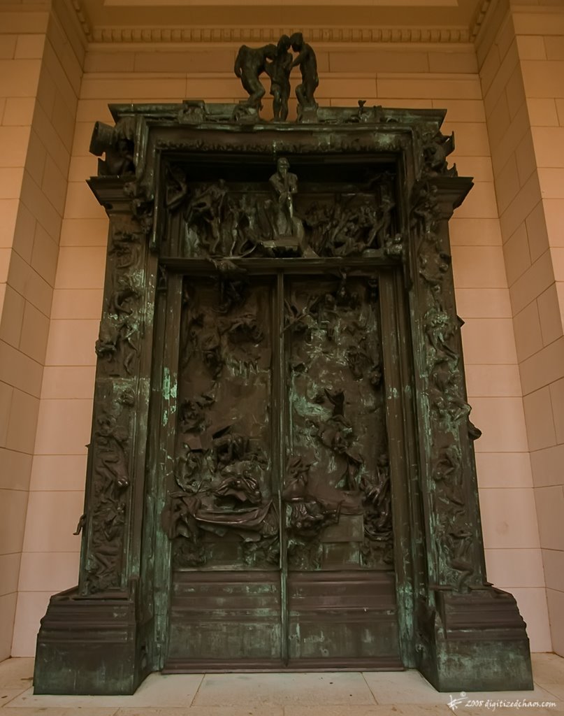 Gates of Hell: Rodin Museum by Digitized Chaos