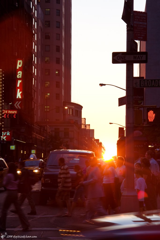 Manhattanhenge by Digitized Chaos