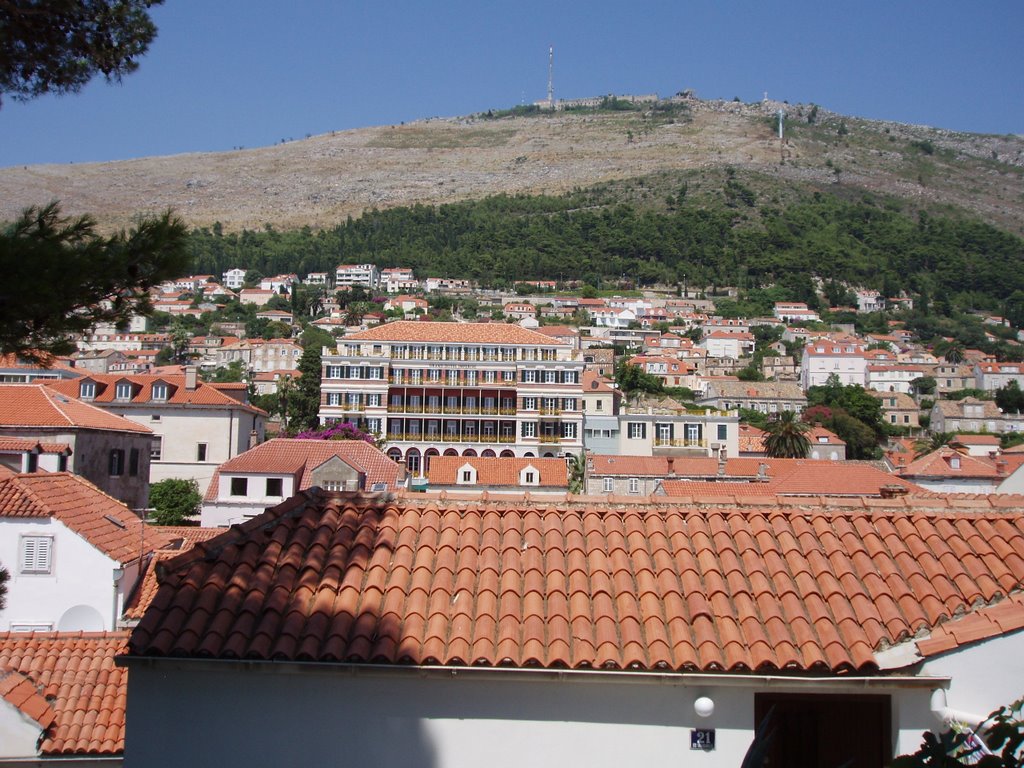 Hillside overlooking Dubrovnik by afraser30