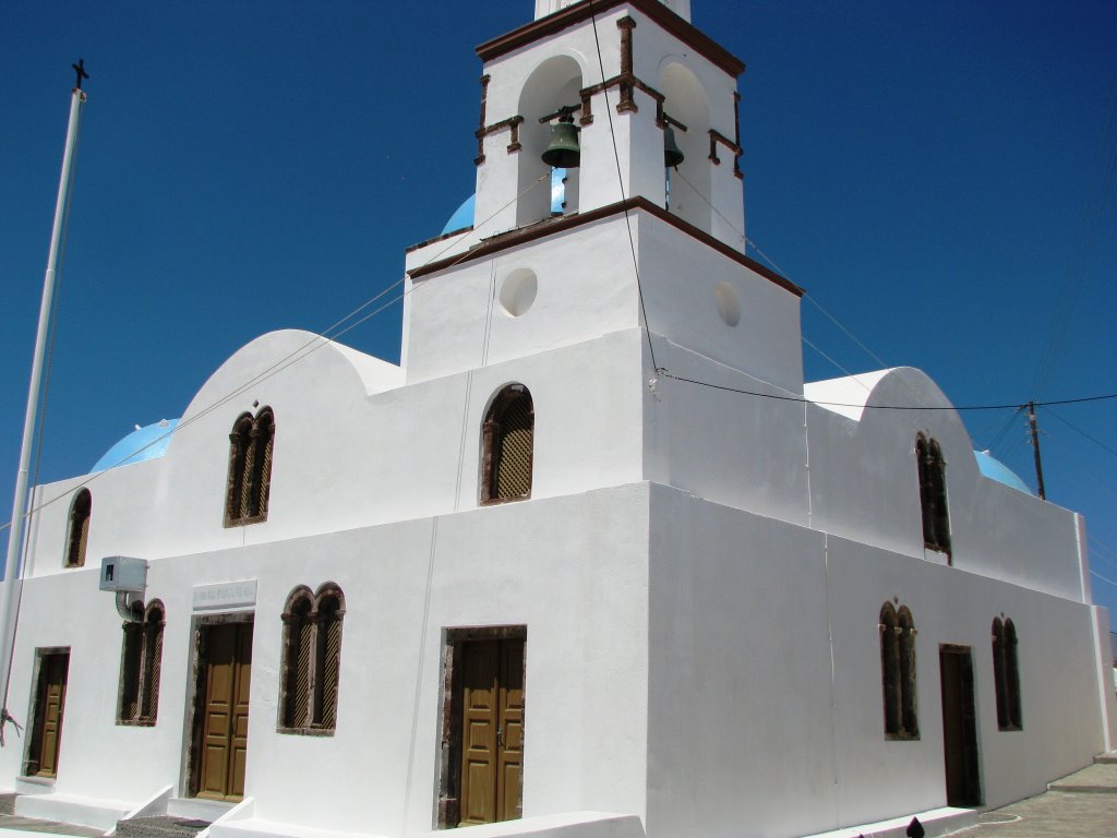 Thirassia, Chora church by mario marzioni