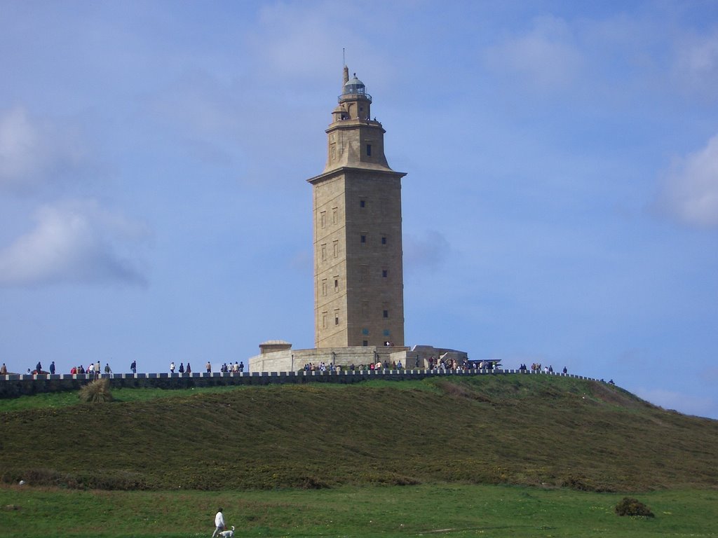 Torre de Hercules - A Coruña by Ant. de la Torre