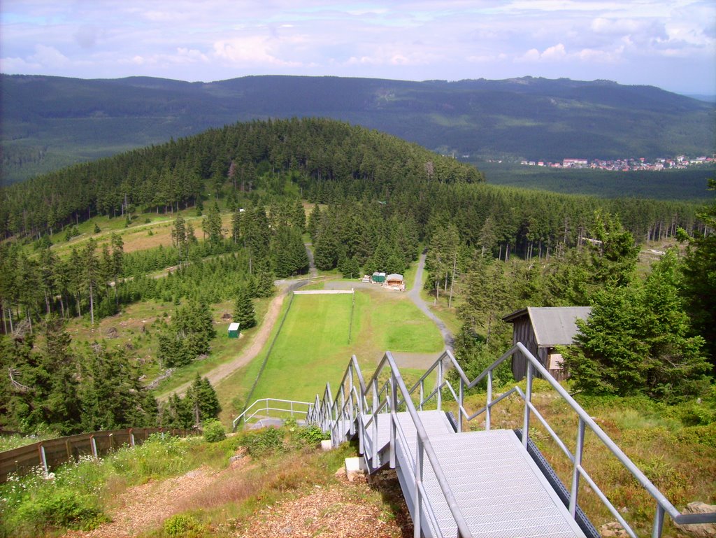 Abstieg vom Wurmberg in Braunlage by PanoMADE