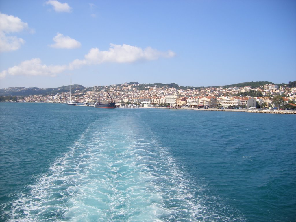 Leaving Argostoli by ferry by gozgas46