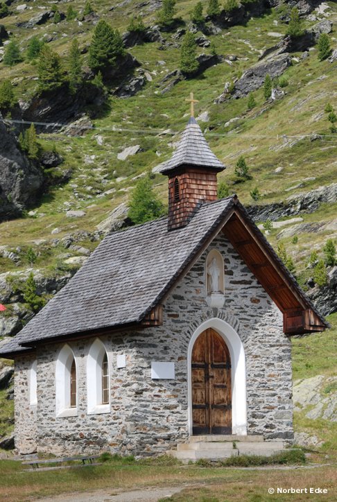 Kapelle an der Zufallhütte (2264m) (Martelltal) by norbert_hb