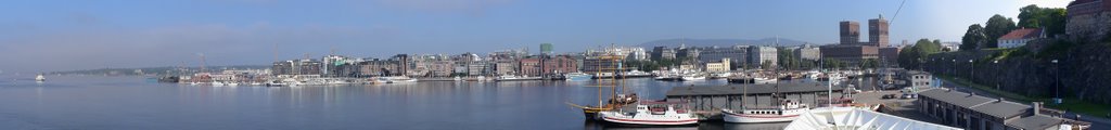 Oslo water front from the cruise terminal by TheFatbrian