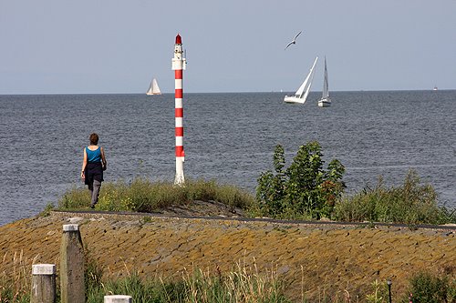 View over IJsselmeer by Zwoerdkop