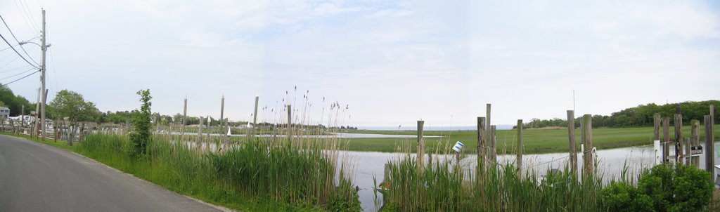 Absecon creek panorama by kenner116