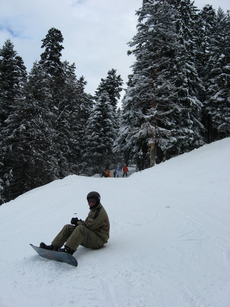 Borovec, the red flag Ski-Run by VG_r