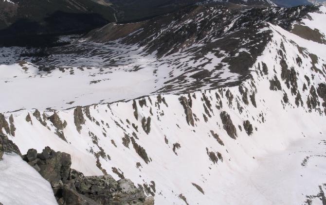 Pacific Peak North Ridge by Charles Danforth