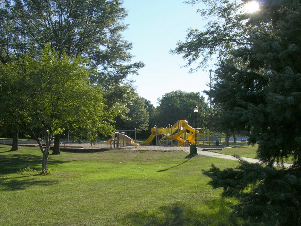 Playground at Lions Park, Ham Lake, Minnesota by © Tom Cooper