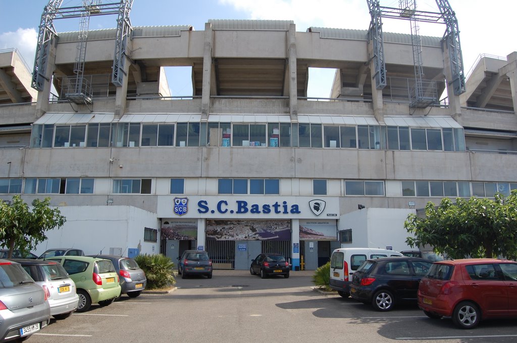 Football Stadium SC Bastia by Plastikman14