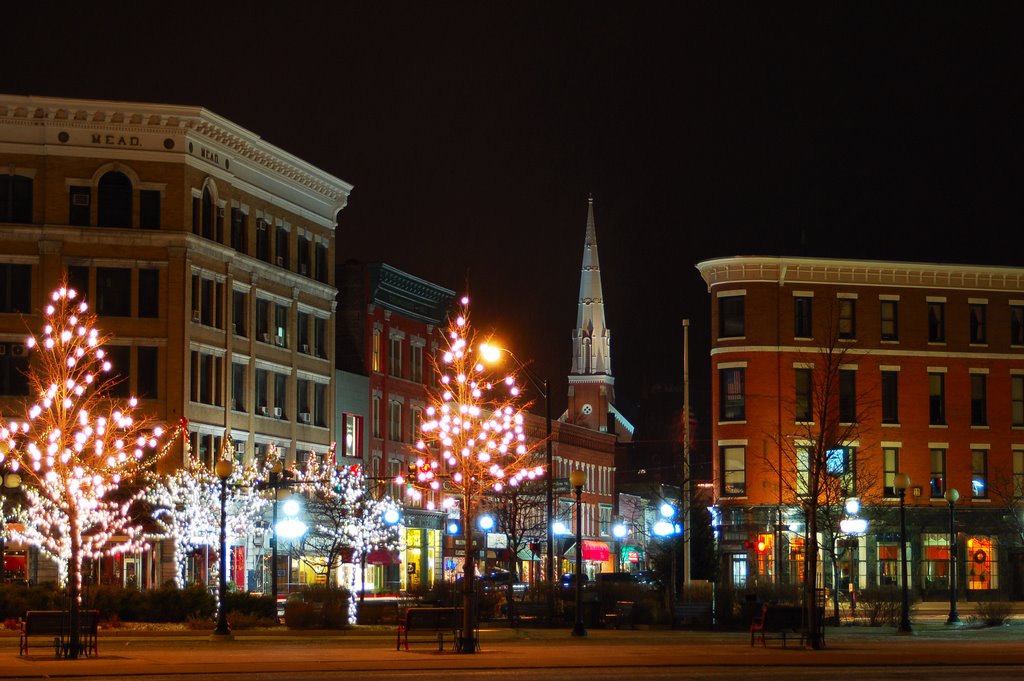 Rutland Vermont Downtown by Shawn Pemrick