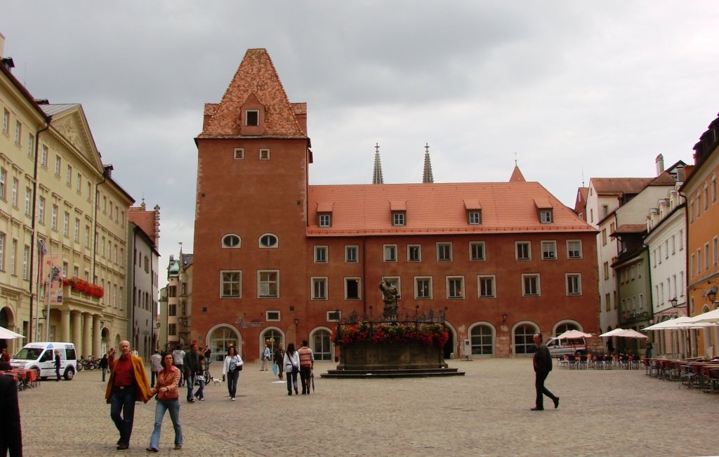 Old town of Regensburg with Stadtamhof - UNESCO World Heritage by Svetlana Masalitina