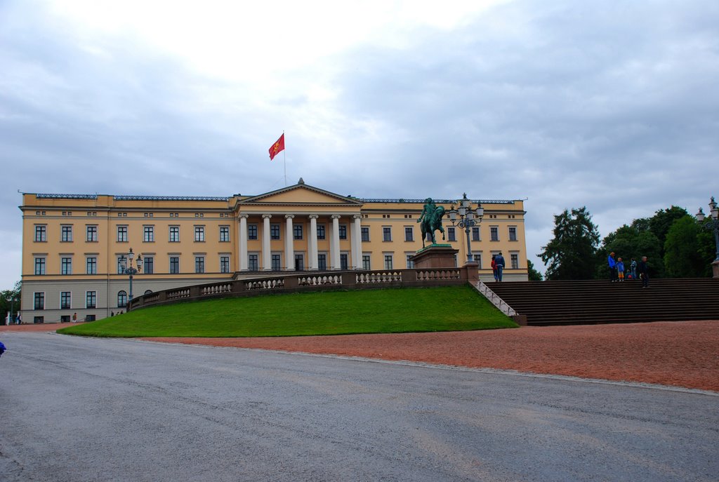 Royal palace in Oslo by wojtex