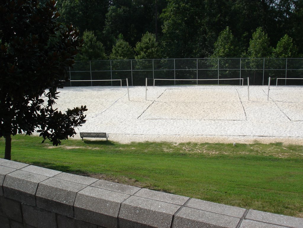 North Cary park volleyball courts by BigRob27560