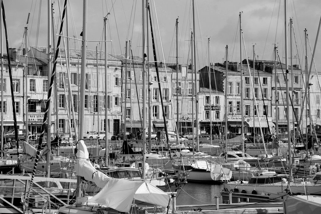 La Rochelle harbour by carladamwatts