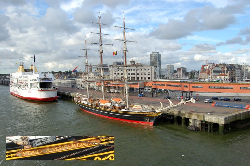 Ostende - Boat Stad Amsterdam by Thonne PATRICK