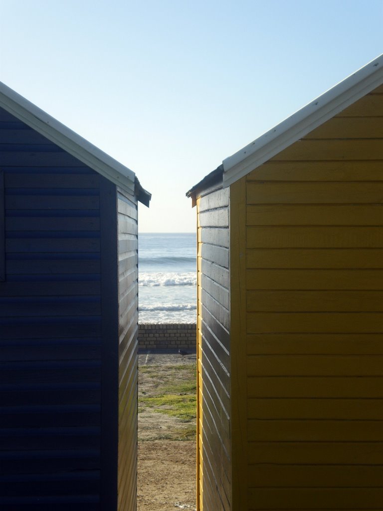 Bathing boxes by Maria Wagener