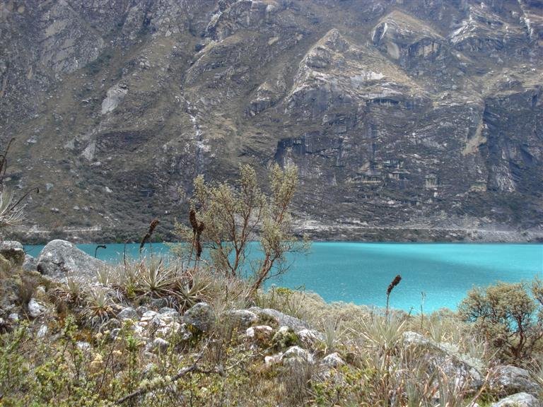 Llanganuco Laguna by Harley Calvert