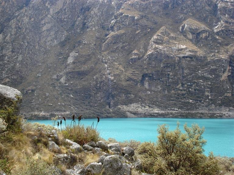 Llanganuco Laguna by Harley Calvert