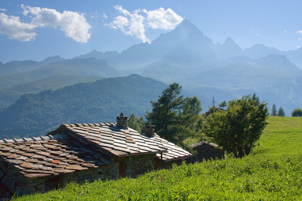 Il Monviso visto da Ostana by carlo2411