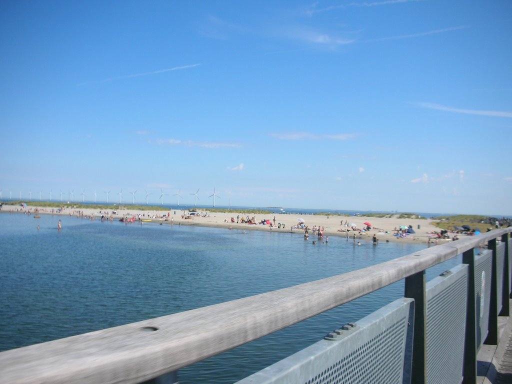 Bridge to Amager Strand by Martin Pötz