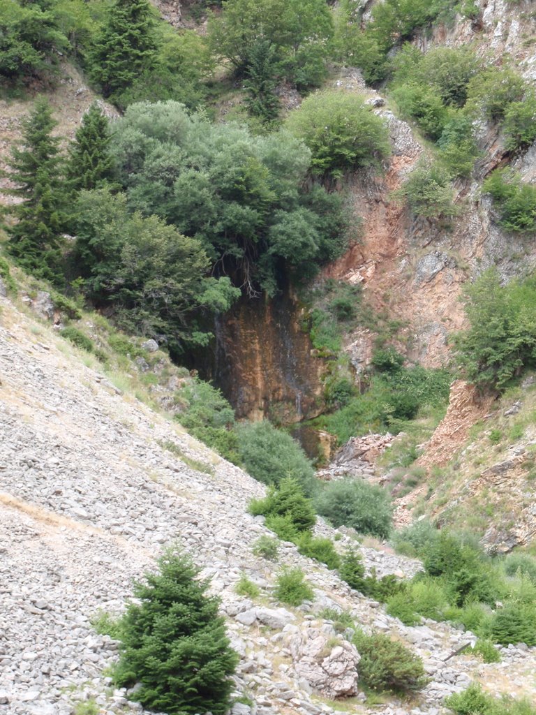 Waterfall #2 in summertime, Desi, Trikala by Giorgos Manousakis