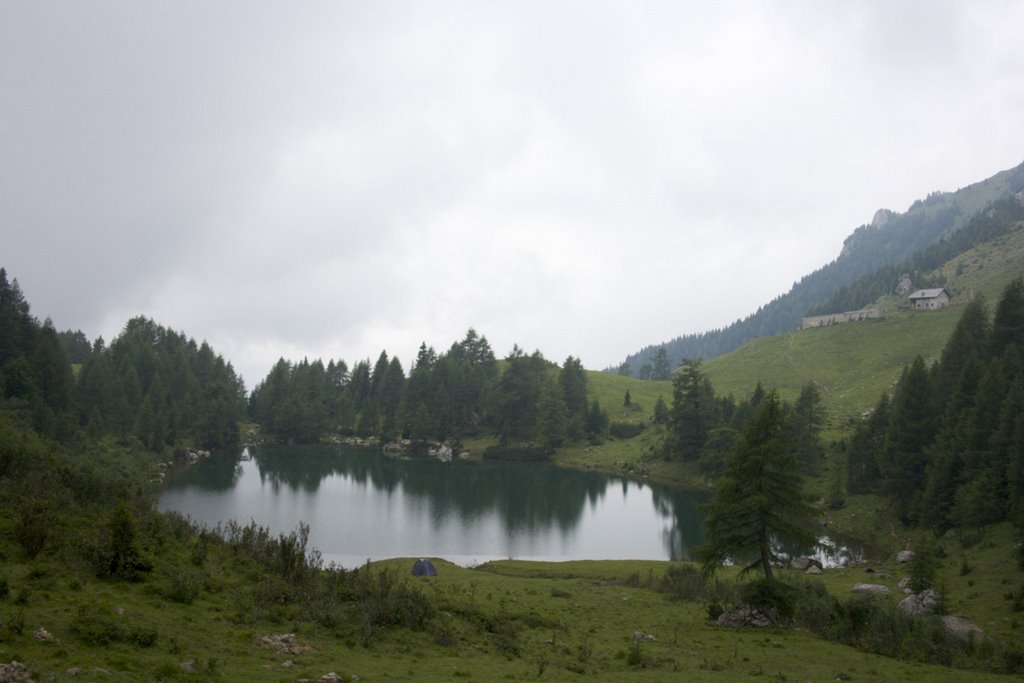 Lago di Bordaglia .Carnia UD. by Luigi Grusovin