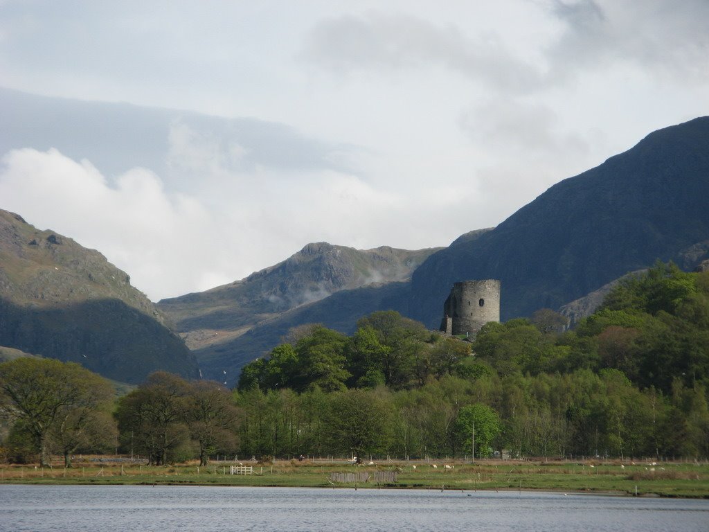 Dolbadarn Castle by marekradozycki