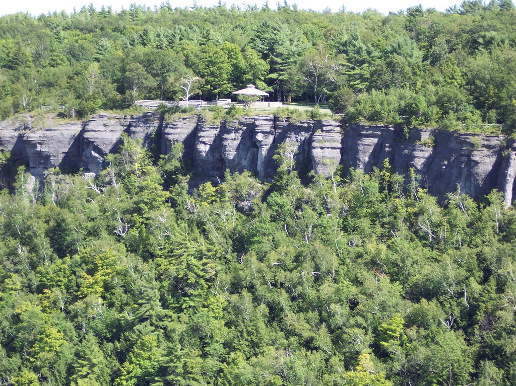 Thatcher Park - Helderberg Escarpment Rockfaces by kdfitzmo