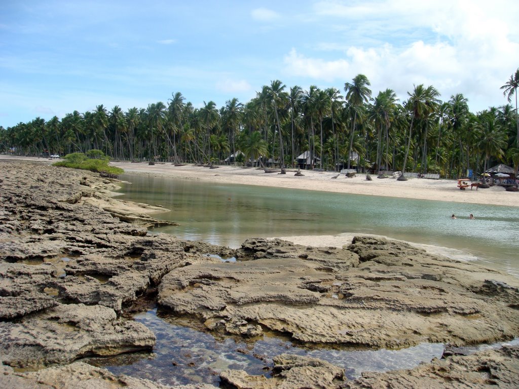 Praia dos Carneiros - Marea baja by pancuronio