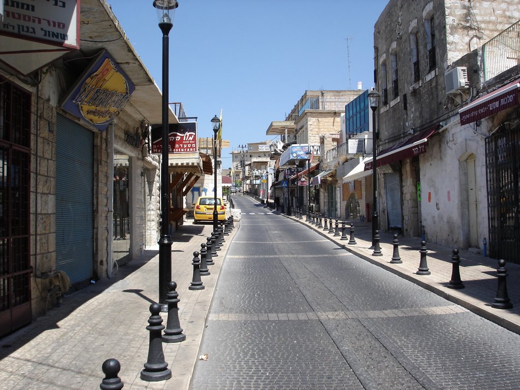 Old Safed Street by Gregory Kremyansky