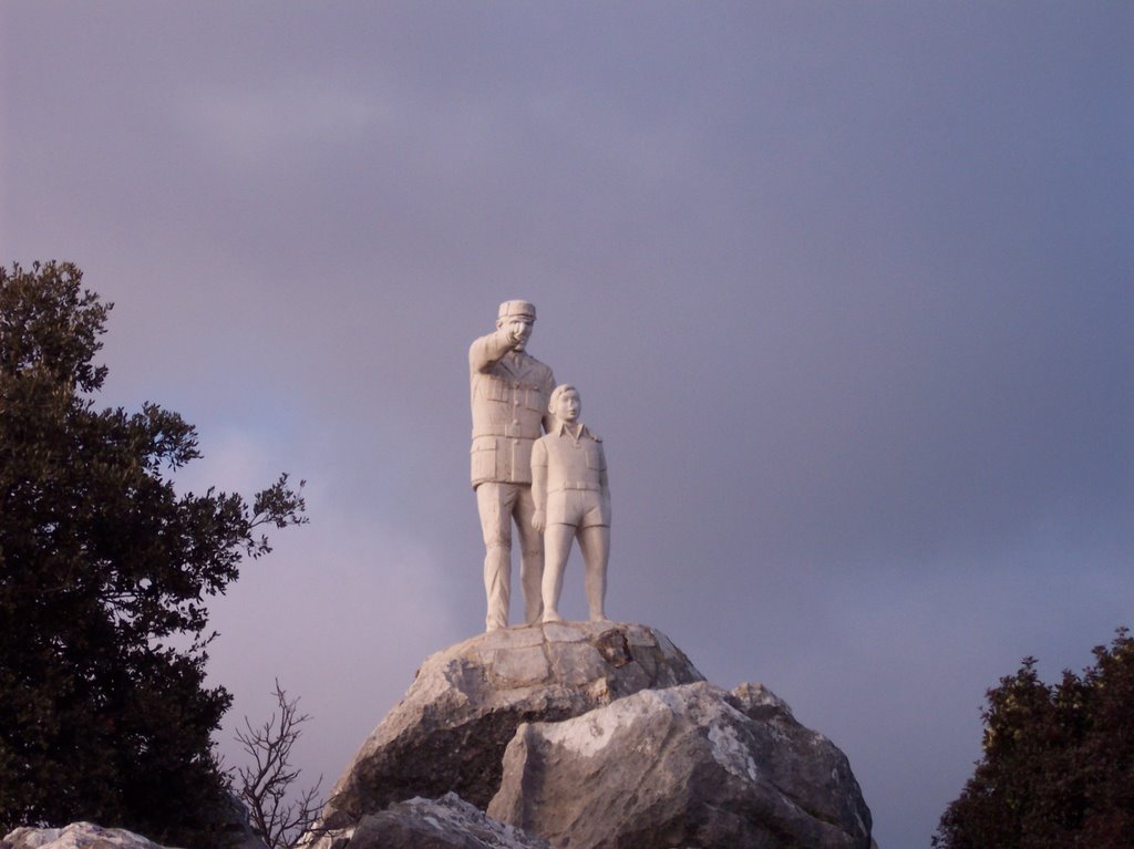 Monumento al "Guarda Forestal" El Burgo (Málaga) by Vancedel