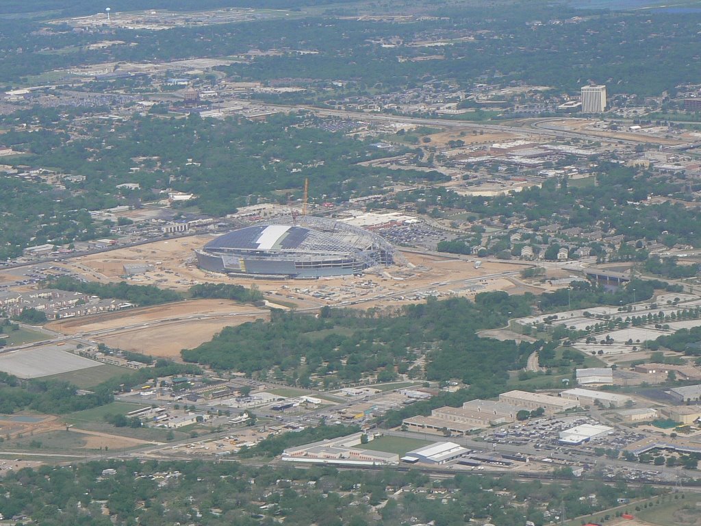 NFL Dallas Cowboys New Stadium, under construction Apr 2008 by Jorge_Portales