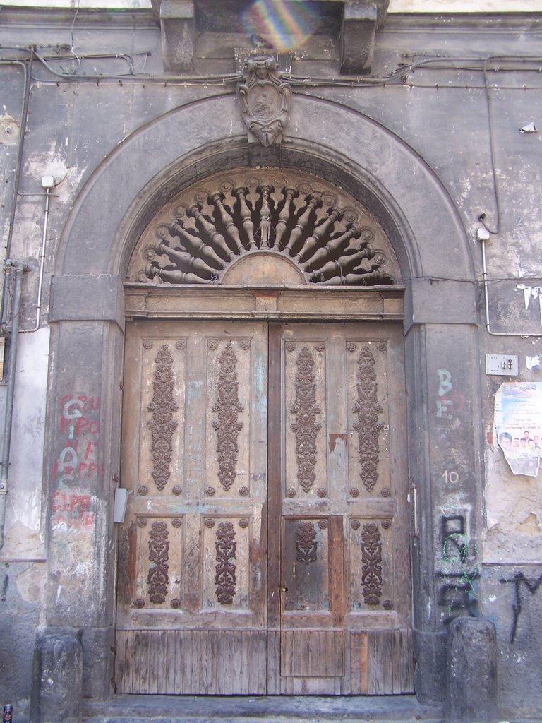 Napoli - Rione Sanità - Il Portale di un ex-palazzo nobile by Konstantin Mitroshenko for Naples