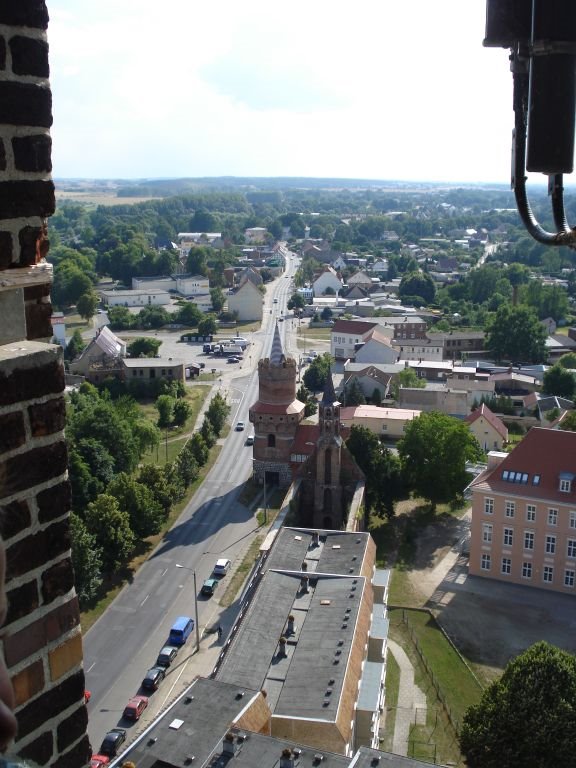 Aussicht vom Kirchturm der Prenzlauer Marienkirche by Thomas Merz-Abt