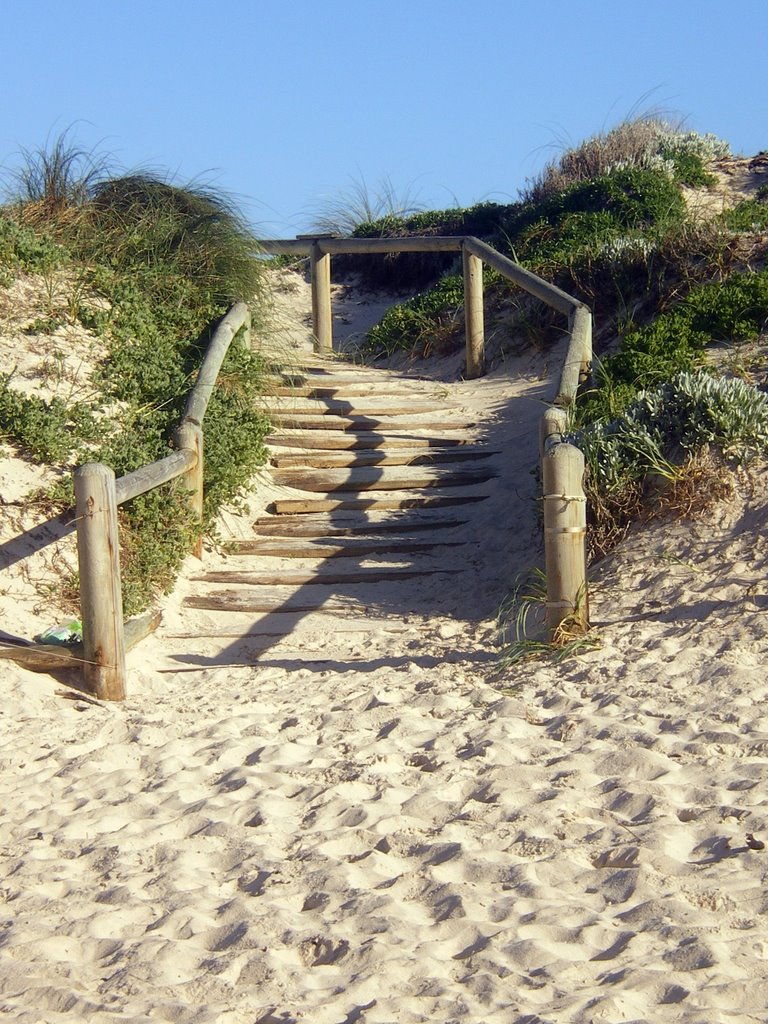 Beach steps by Maria Wagener