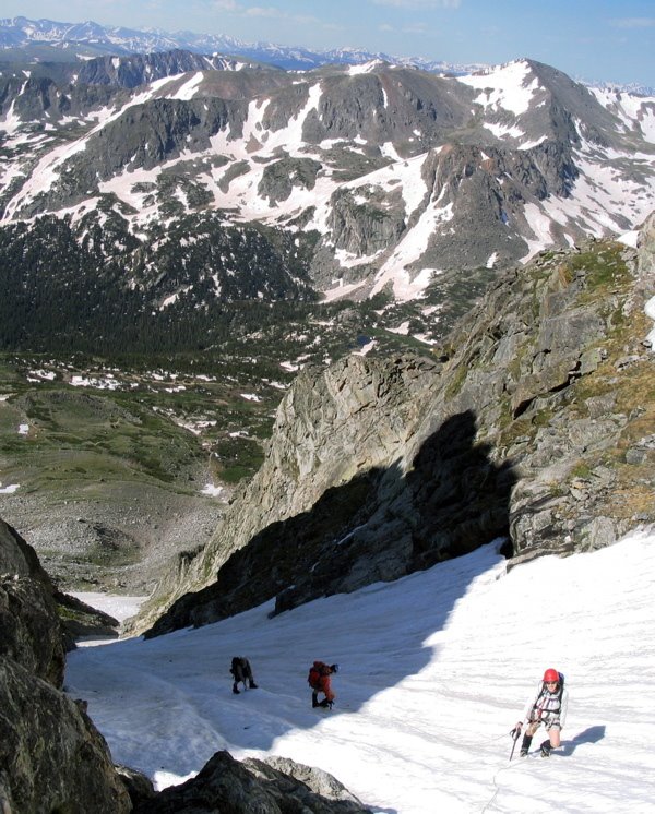 Skywalker Couloir by Charles Danforth