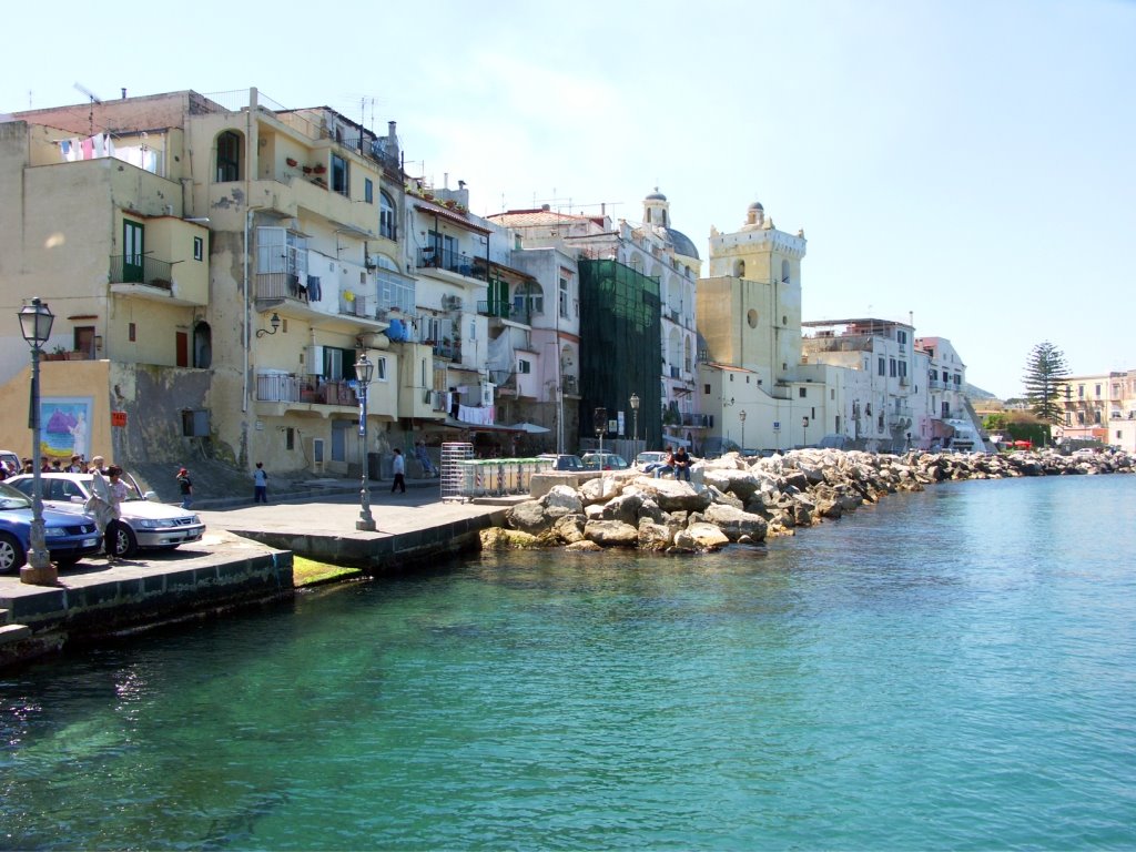 Ischia - Italy - Ischia Ponte, Lungomare Aragonese by Raniero Tazzi