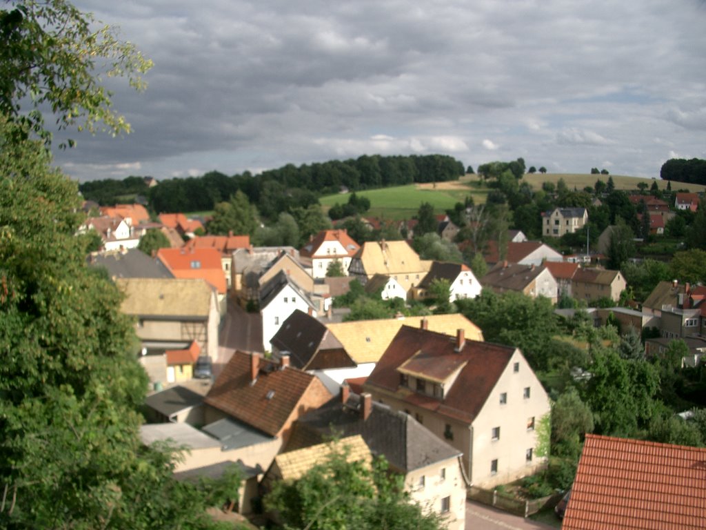 Blick auf Kohren-Sahlis by Thomas Dietrich