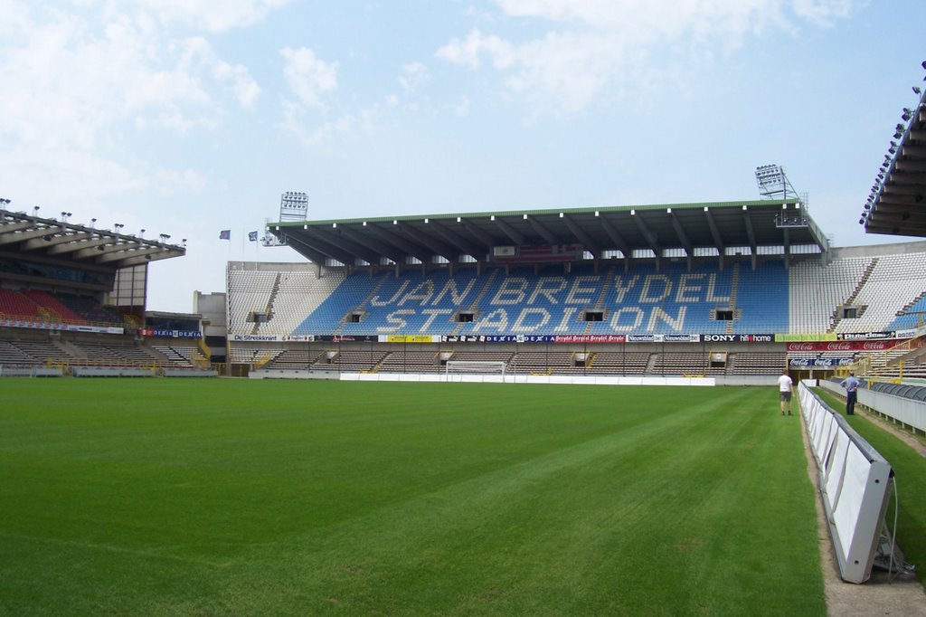 Tribune noord jan breydel stadion by fristiman