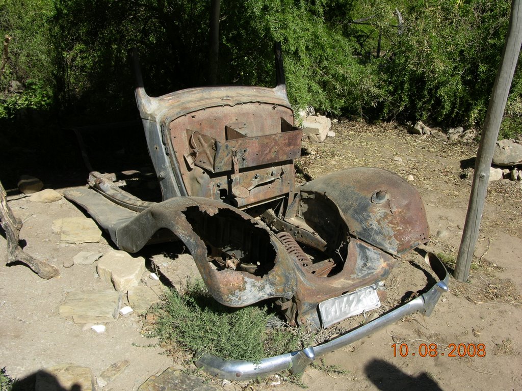 THe First Car to be carried Into Gamkaskloof by Stuart Atkinson