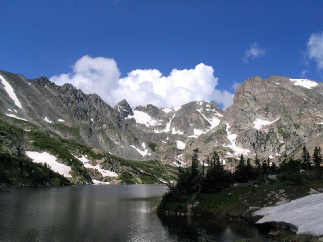 Navajo, Apache, and Shoshone from Lake Isabelle by Charles Danforth